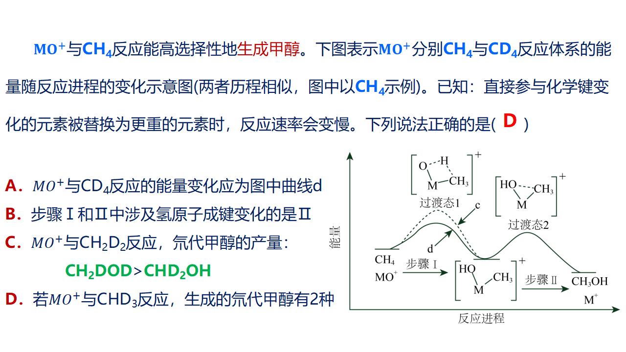2025届高三化学二轮 《反应机理分析》_12