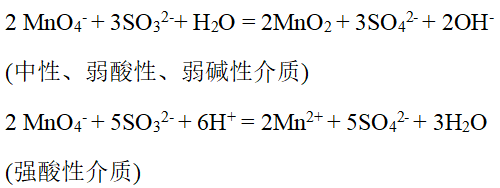 酸度对重铬酸根及高锰酸根的氧化性有什么影响？