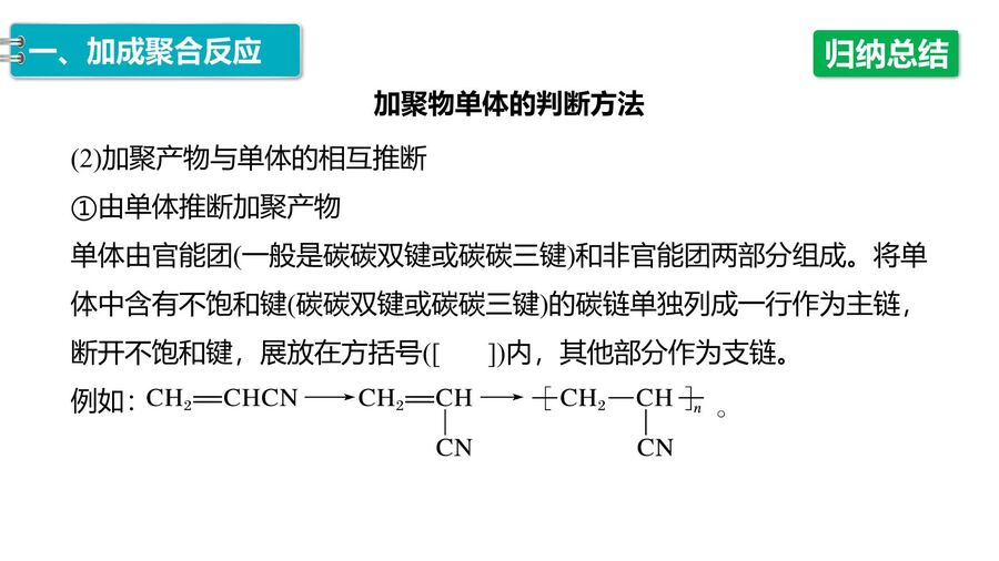 【优质课件】2025高中化学人教版选择性必修3《有机化学基础》第5章第1节 合成高分子的基本方法-16