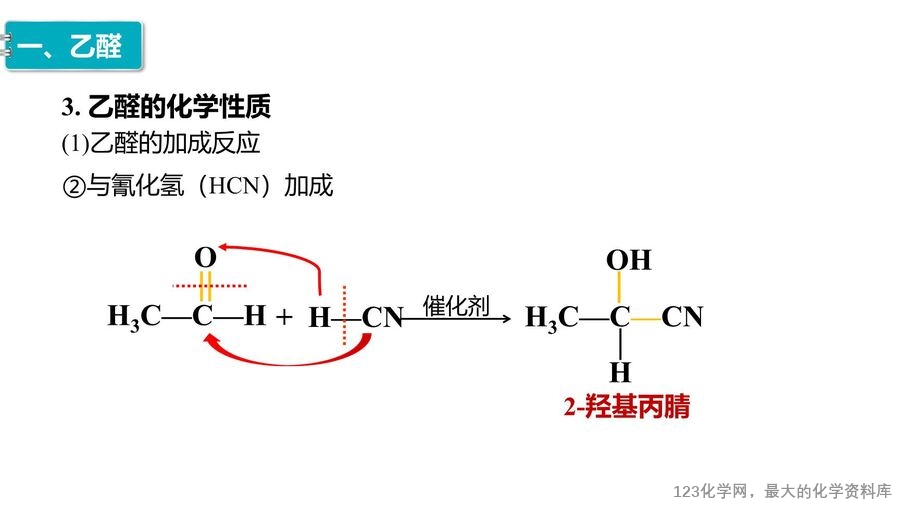 【优质课件】2025高中化学人教版选择性必修3《有机化学基础》第3章第3节 醛 酮-9