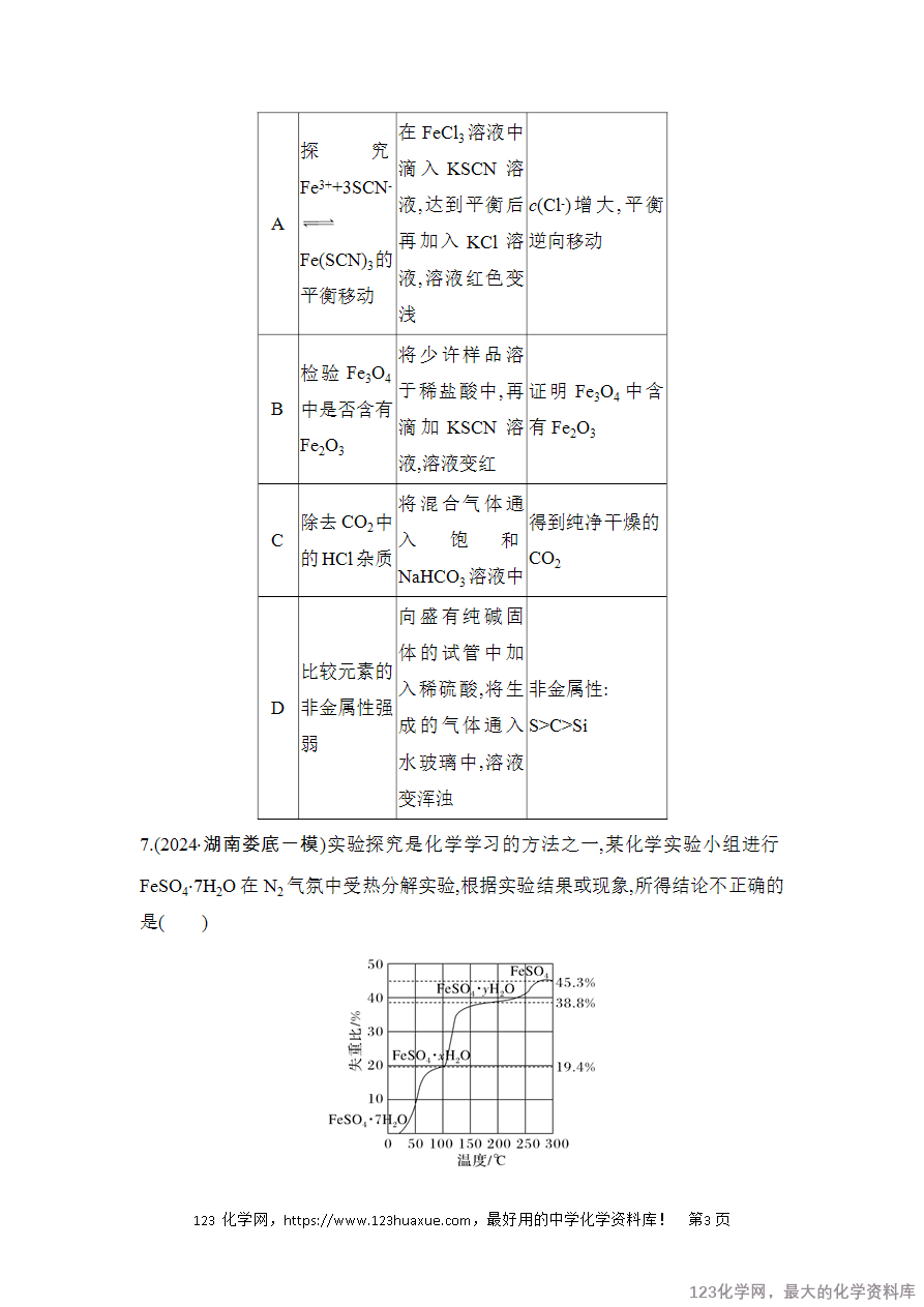 【精品练习】2025高考化学二轮复习强化提分热点突破练2 物质的转化与推断综合应用-3
