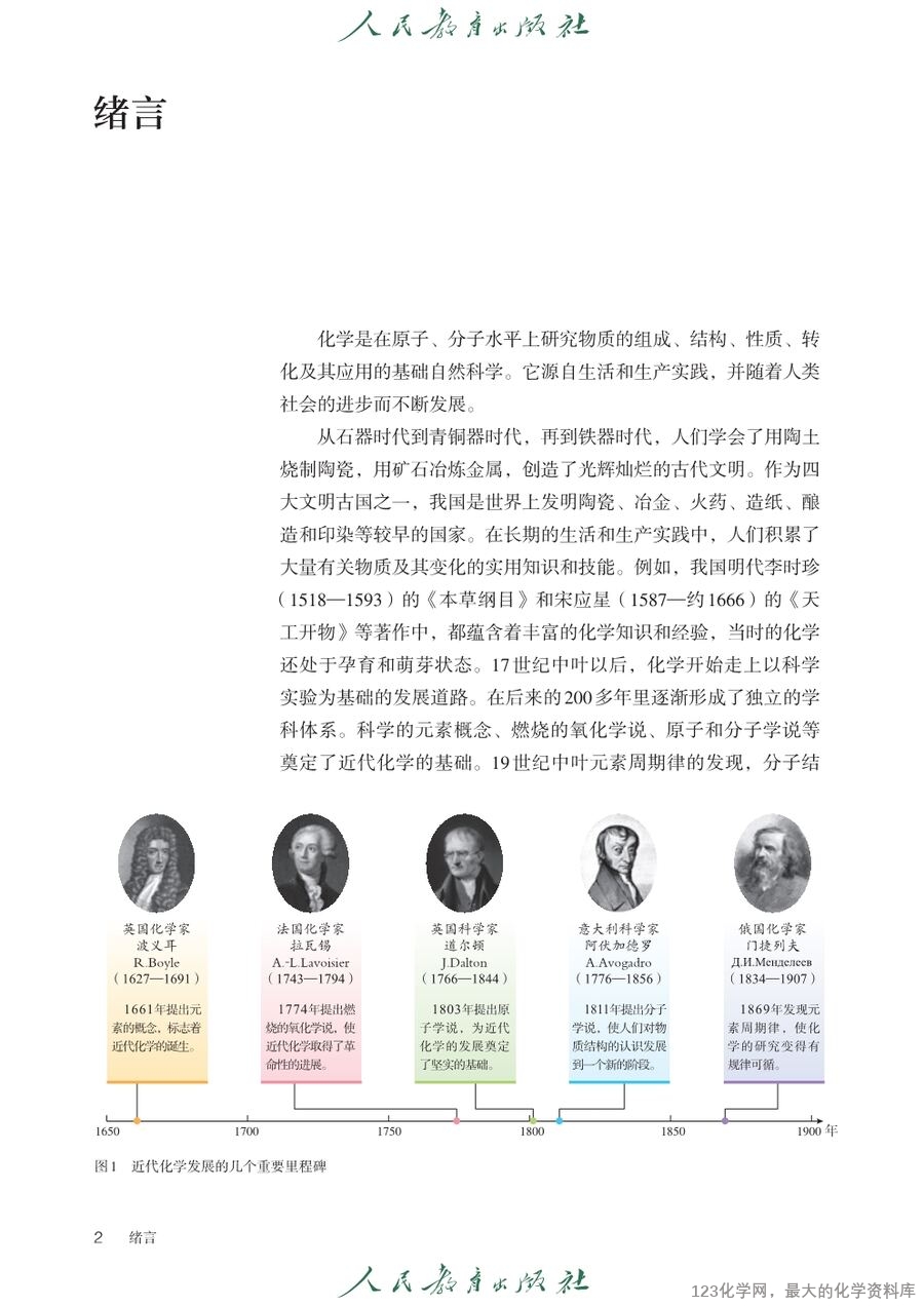 人教版普通高中教科书化学必修_第一册-7