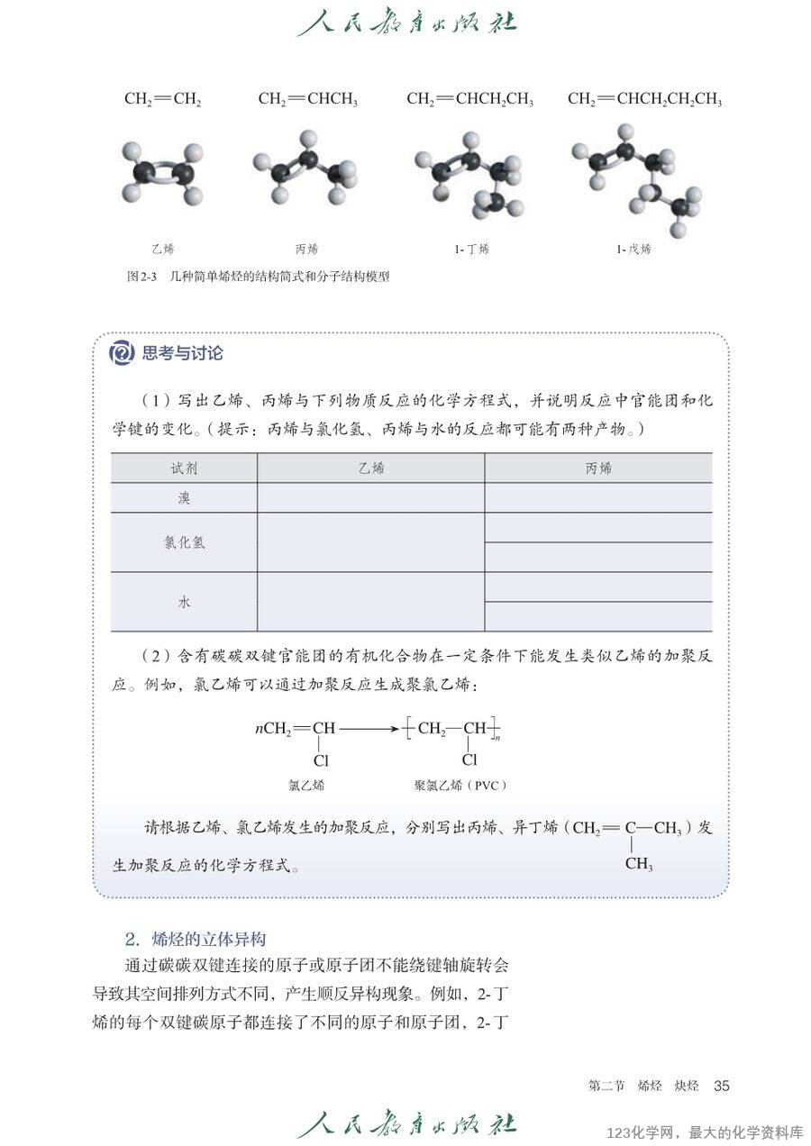 人教版普通高中教科书化学选择性必修3_有机化学基础-40