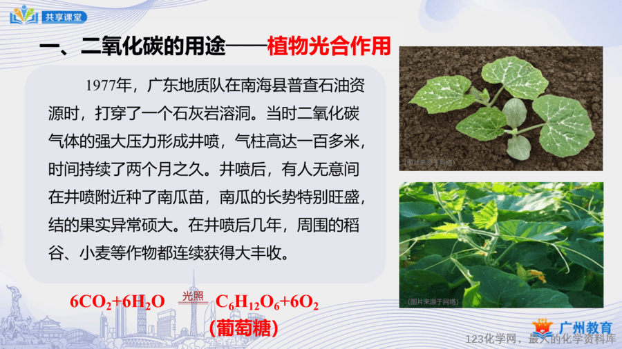 课时40_第六单元_课题3 第二课时 二氧化碳对生活和环境的影响-课件-8