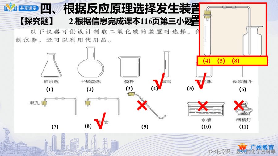 课时37_第六单元_课题2 第一课时 气体发生装置和气体收集装置的确定-课件-15