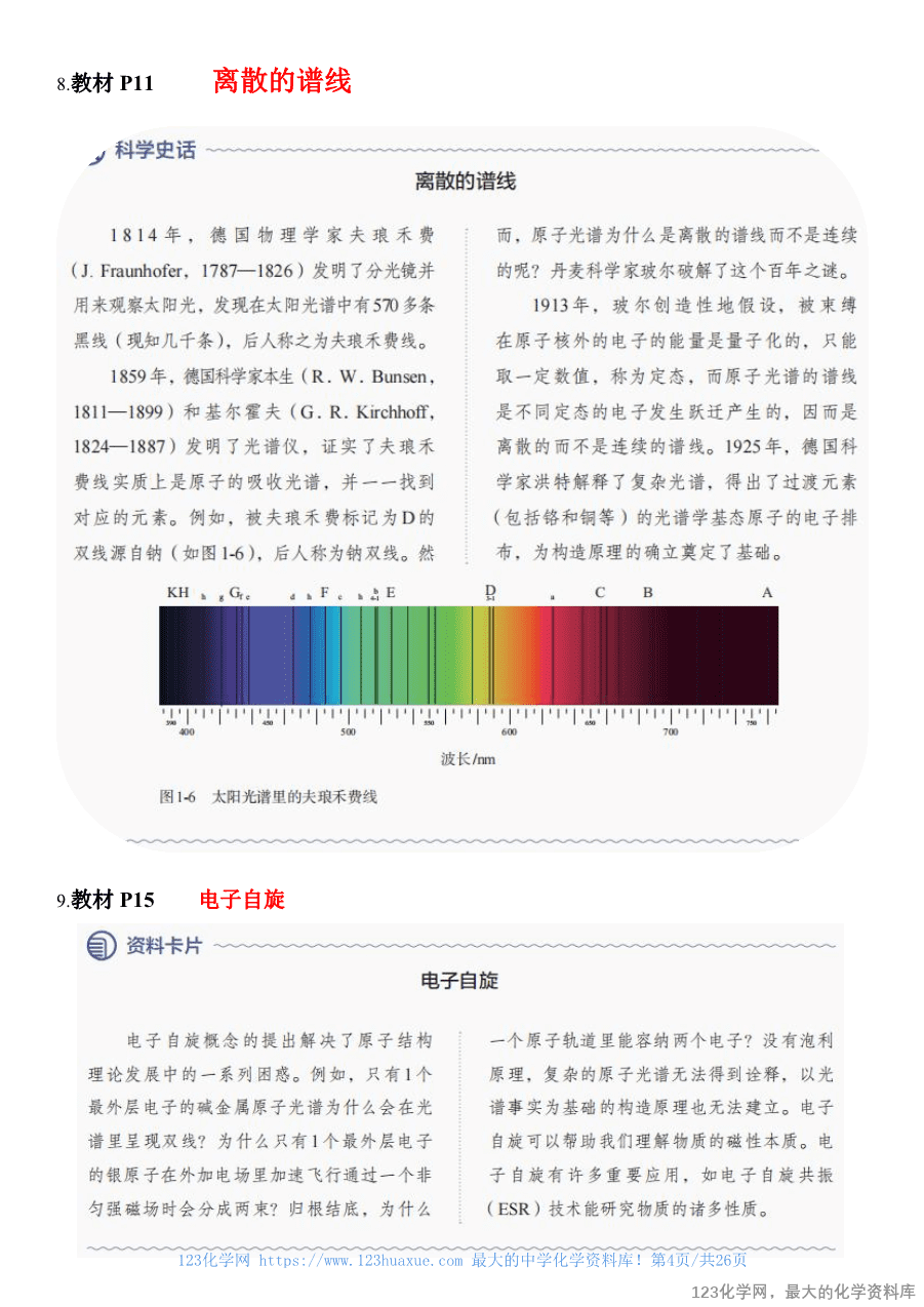 人教版教材回归教材边边角角——教材中易被忽视的知识点(选择性必修2)-4