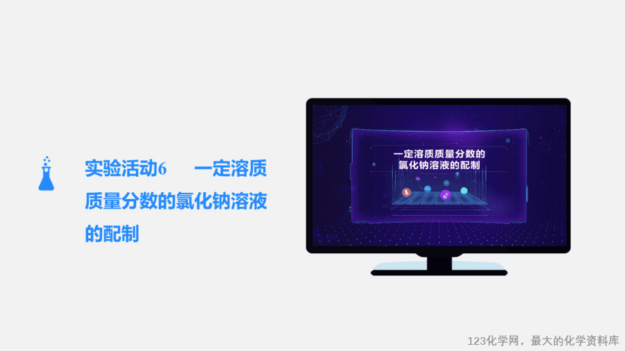 【优质课件】2025人教版初中九年级化学课件-实验活动6 一定溶质质量分数的氯化钠溶液的配制-9