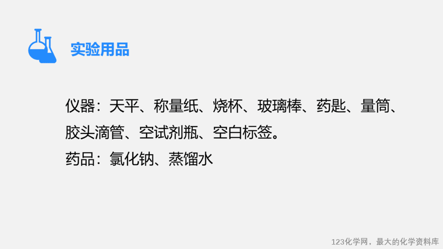 【优质课件】2025人教版初中九年级化学课件-实验活动6 一定溶质质量分数的氯化钠溶液的配制-3