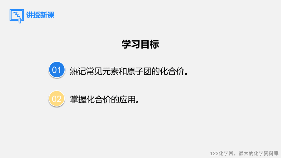 【优质课件】2025人教版初中九年级化学课件-第2课时 化合价-2