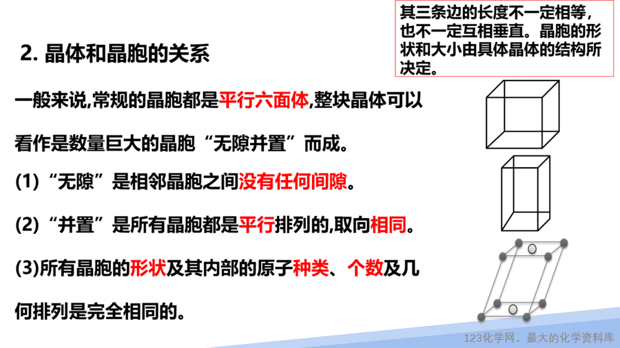 【课件】2025高二化学人教版选择性必修2《物质结构与性质》第3章第1节晶体第2课时-6