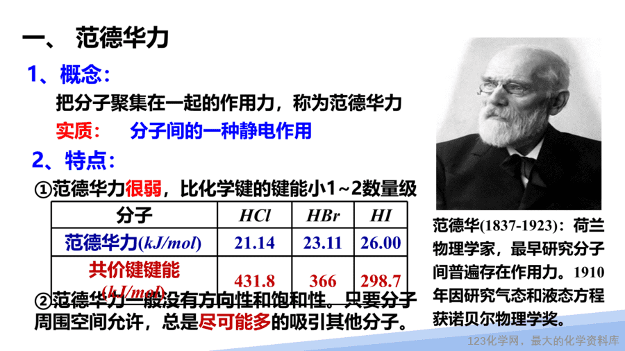 【课件】2025高二化学人教版选择性必修2《物质结构与性质》第2章第3节分子的性质第2课时-5