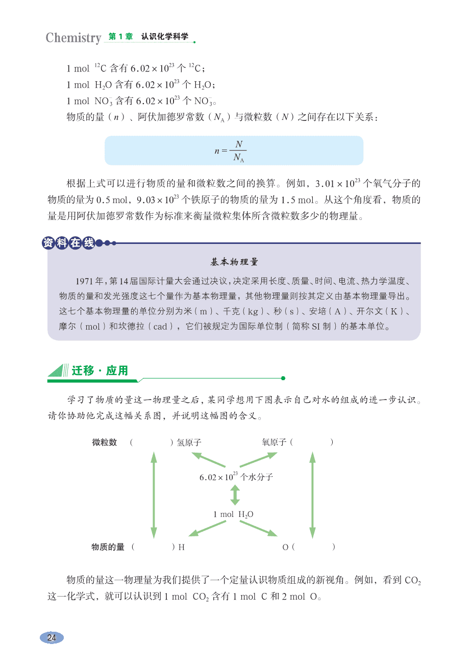 鲁 普通高中教科书·化学必修_第一册-30