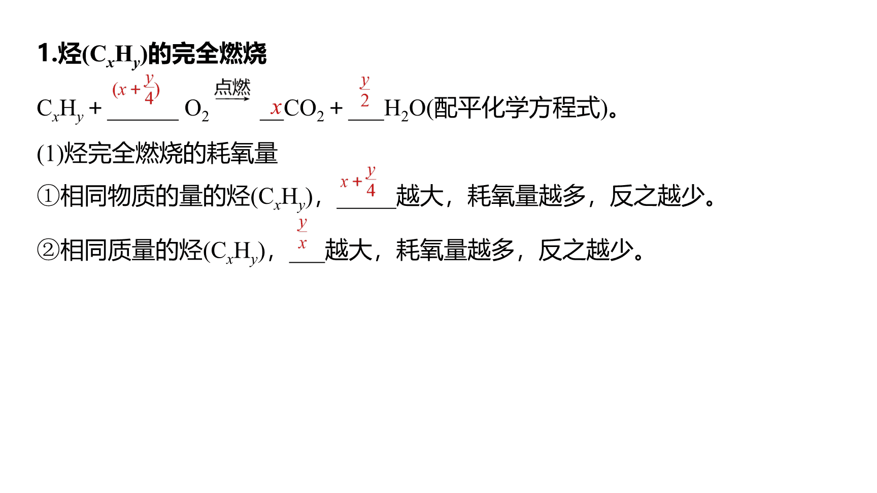 高中化学“同课异构”精品优质课件人教版必修第2册第7章第2节第3课时烃的拓展提升课-4