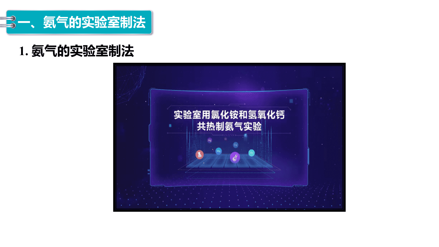 高中化学“同课异构”精品优质课件人教版必修第2册第5章第2节第3课时氨气的制备-5