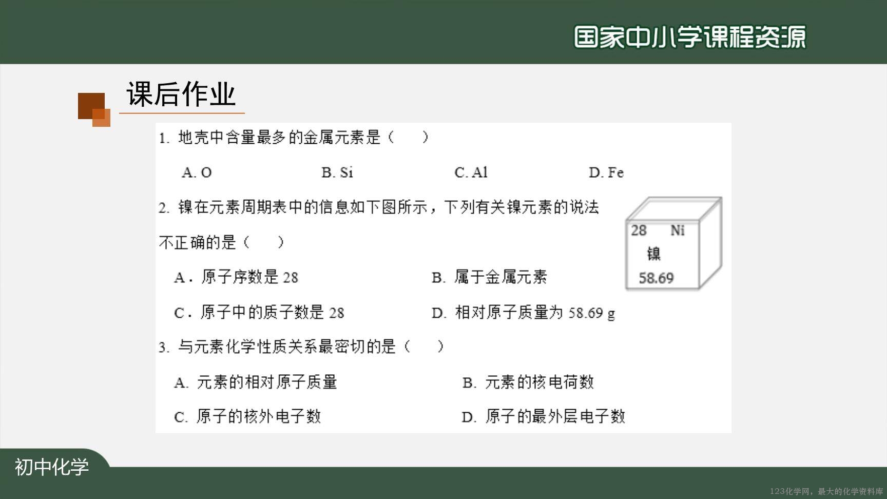 20201029初三化学(人教版)元素(第二课时)-2PPT-29