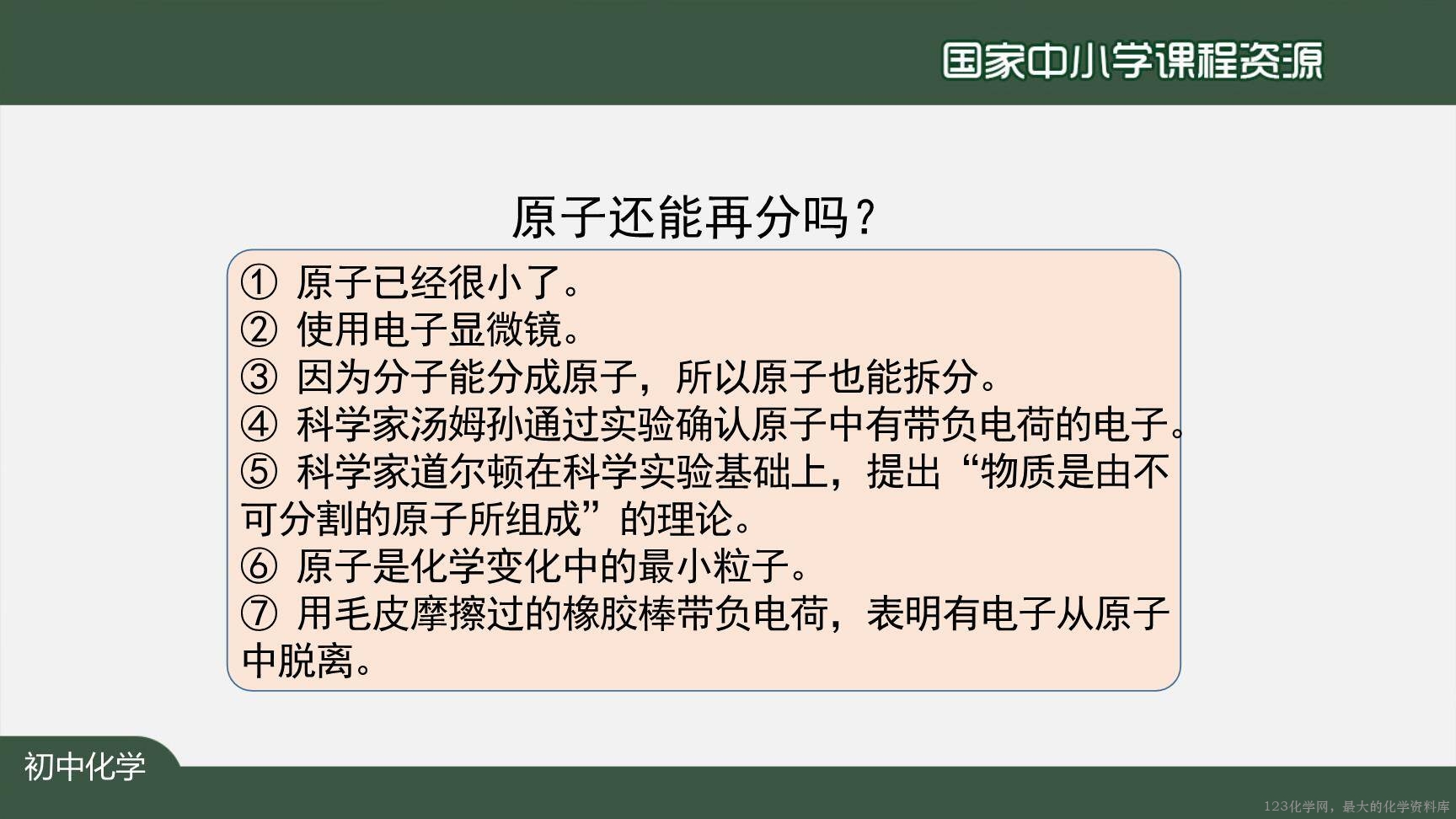 20201021初三化学(人教版)原子的结构(第一课时)-2PPT上传版-5
