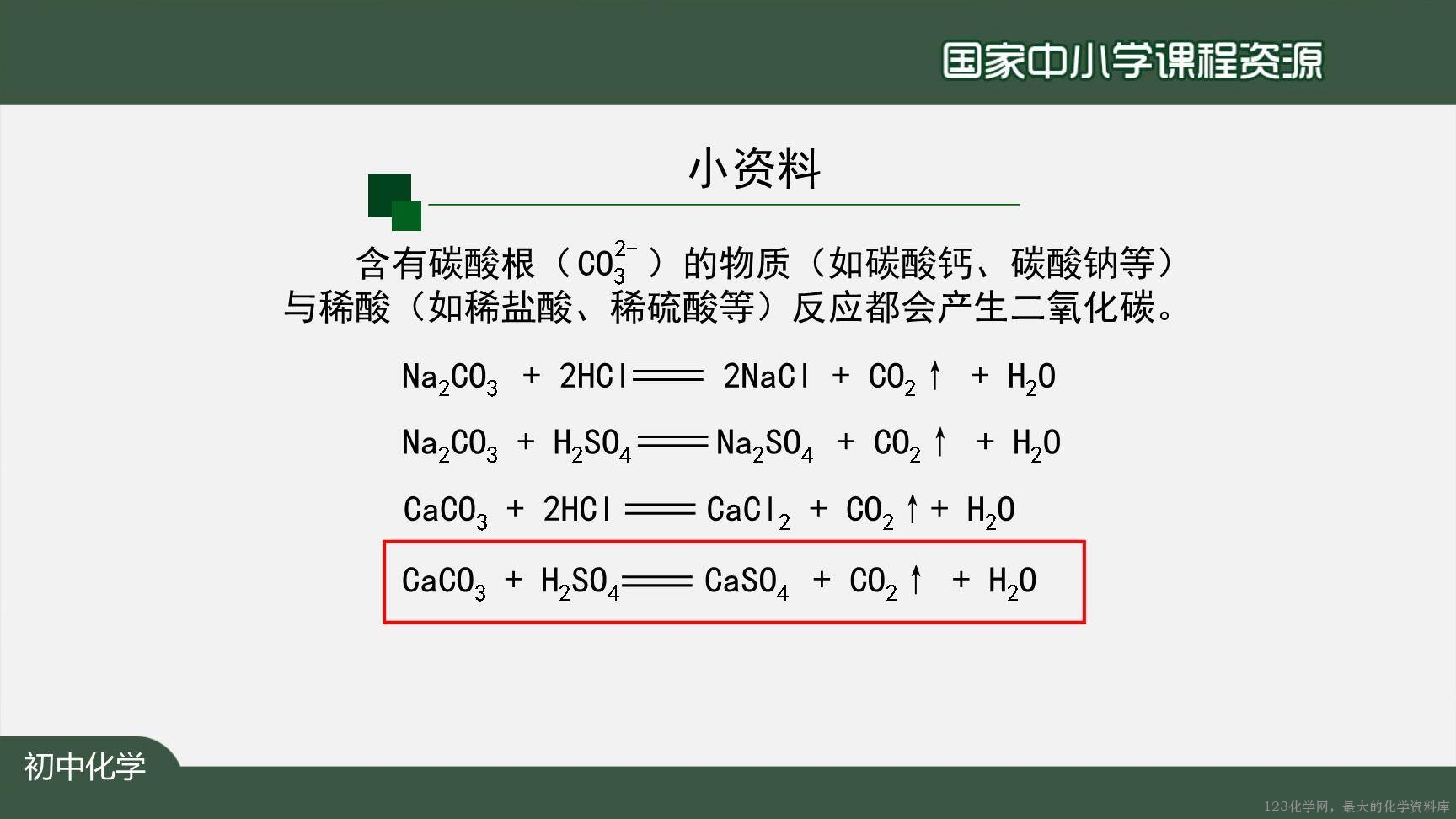 1207初三【化学(人教版)】二氧化碳制取的研究(第一课时)-16