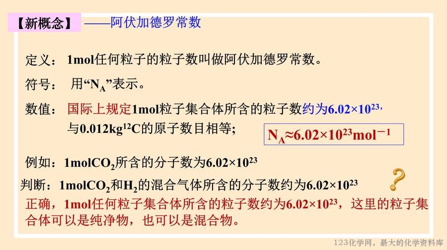 物质的量
