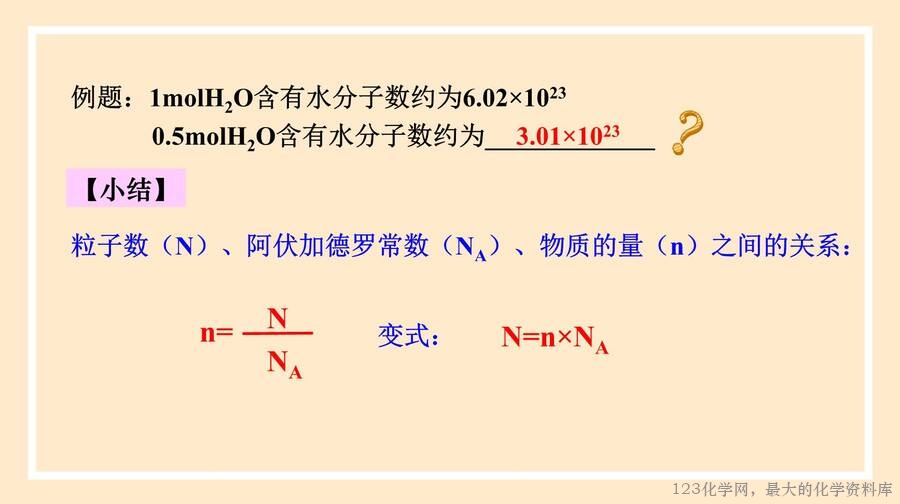 物质的量