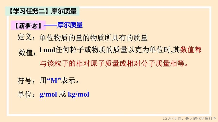 物质的量