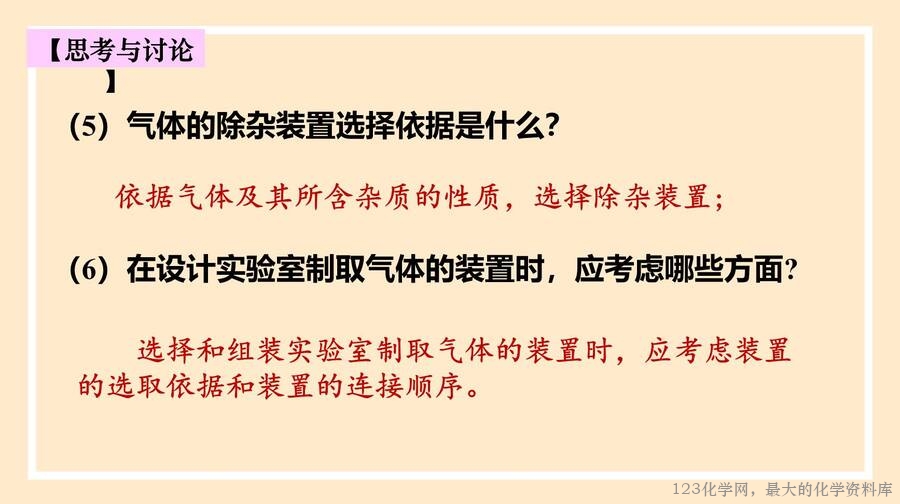 氯气的制备