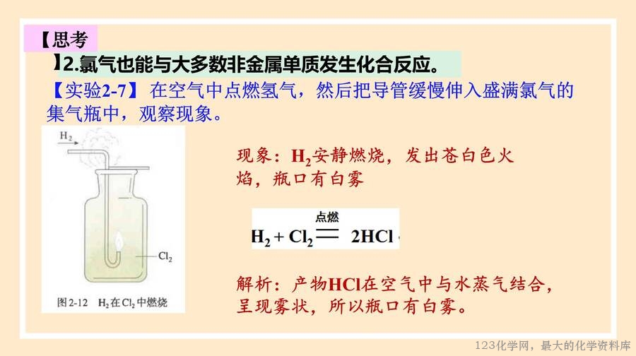 氯气的性质