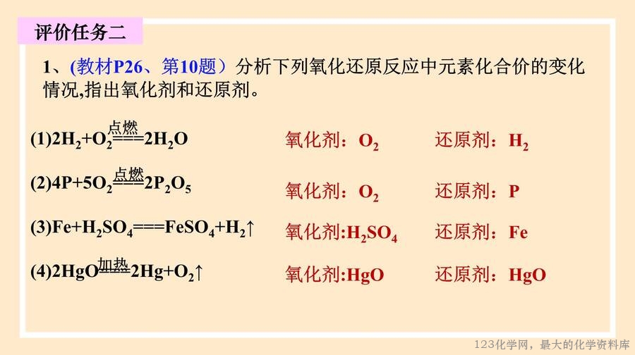 氧化剂,还原剂