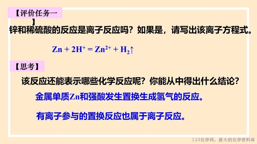 离子反应