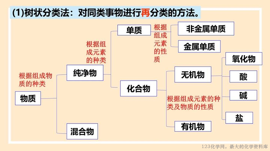物质的分类