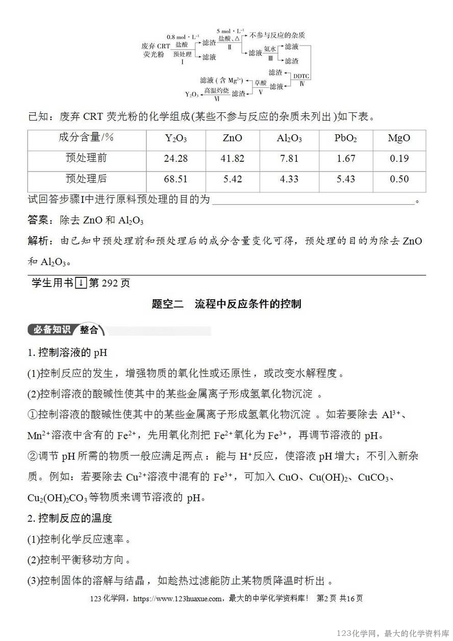 [学案+练习+课件]2026高考化学一轮复习第53讲化学工艺流程题的解题策略-2
