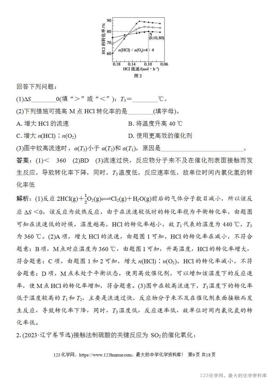 [学案+练习+课件]2026高考化学一轮复习第43讲化学反应的方向与调控-9
