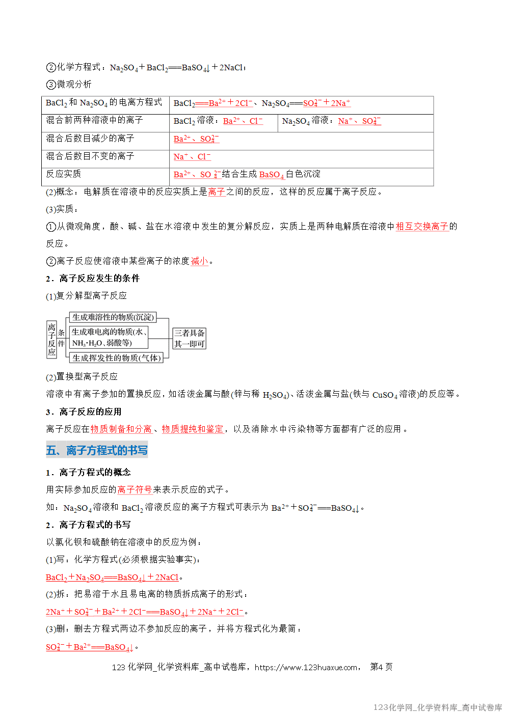2025~2026学年高一化学上学期考点大串讲专题02离子反应期中复习讲义(解析版) 2025~2026学年高一化学上学期考点大串讲专题02离子反应期中复习讲义(解析版)